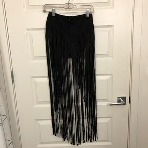 IHeartRaves fringe skirt